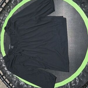 Project Large Black 3/4 Sleeve Boat neck Shirt